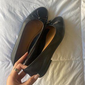 Roberto Durville Paris Black Ballet Flats